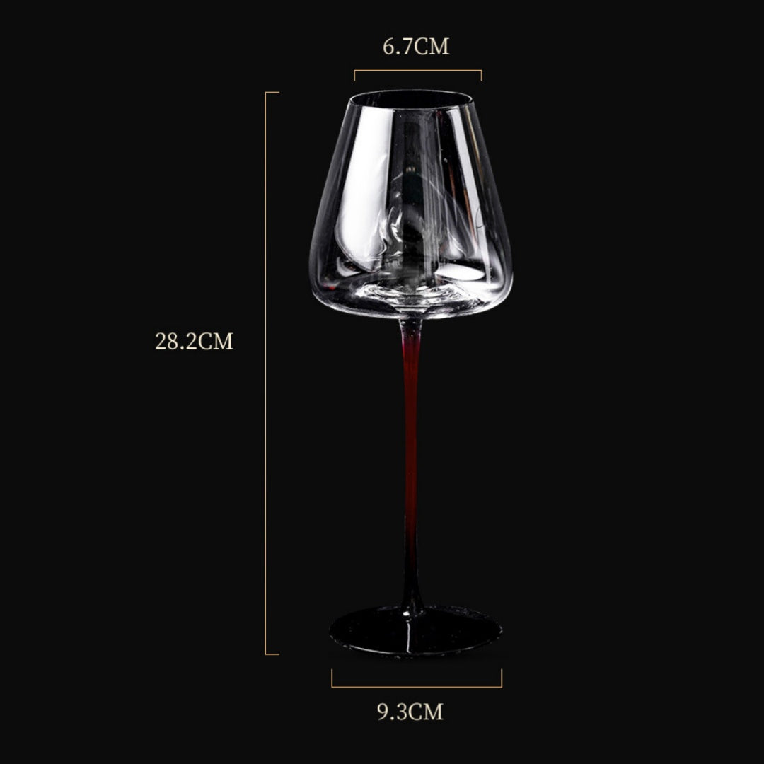 Luxury Stemmed Red Wine Glass Gift Set