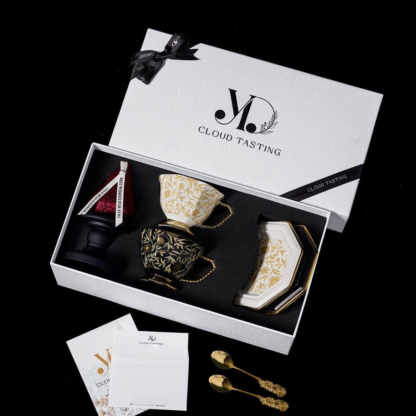 Luxury Coffee Cup & Scented Candle Gift Set