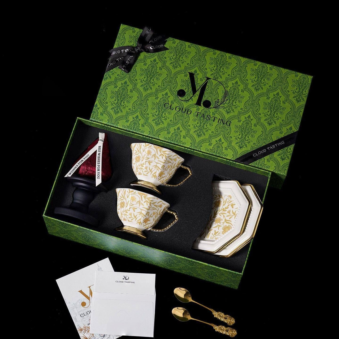 Luxury Coffee Cup & Scented Candle Gift Set