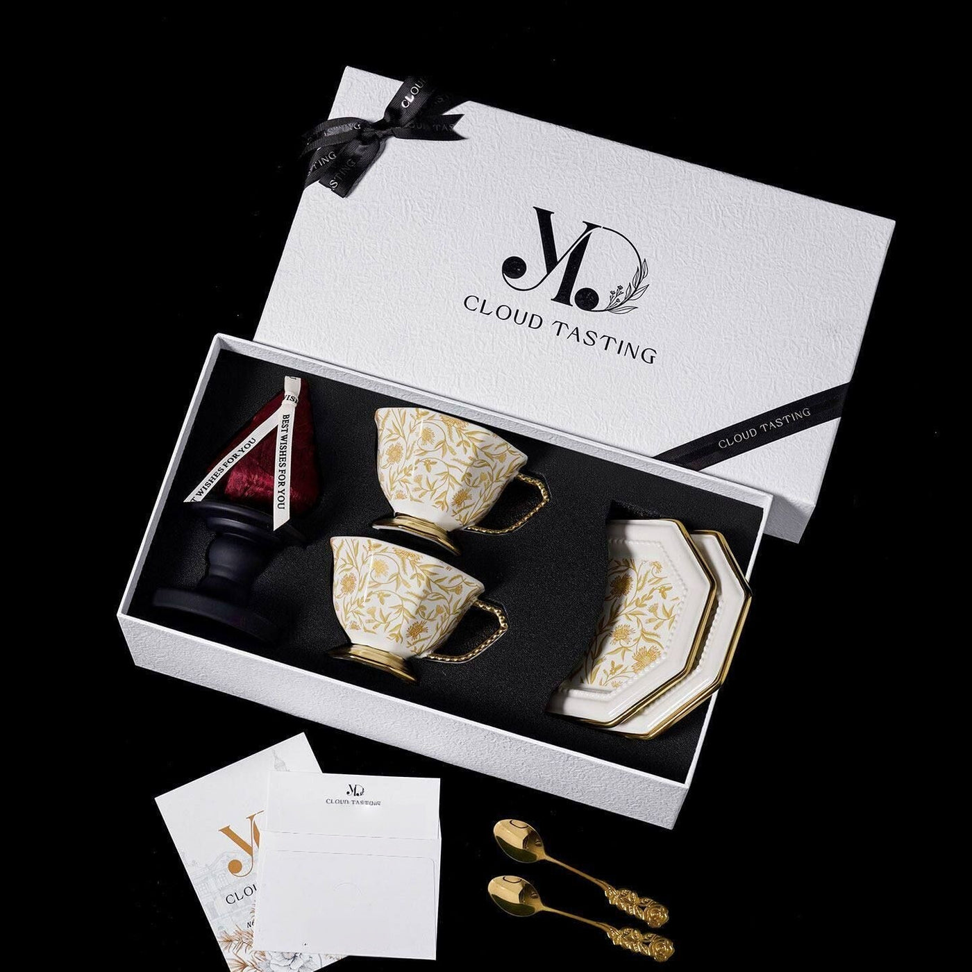 Luxury Coffee Cup & Scented Candle Gift Set