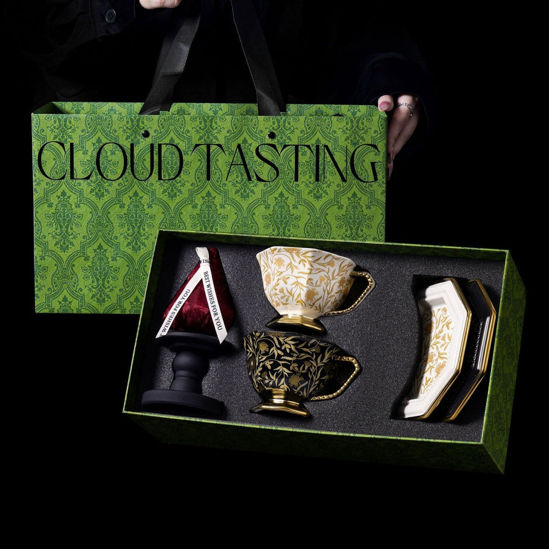 Luxury Coffee Cup & Scented Candle Gift Set