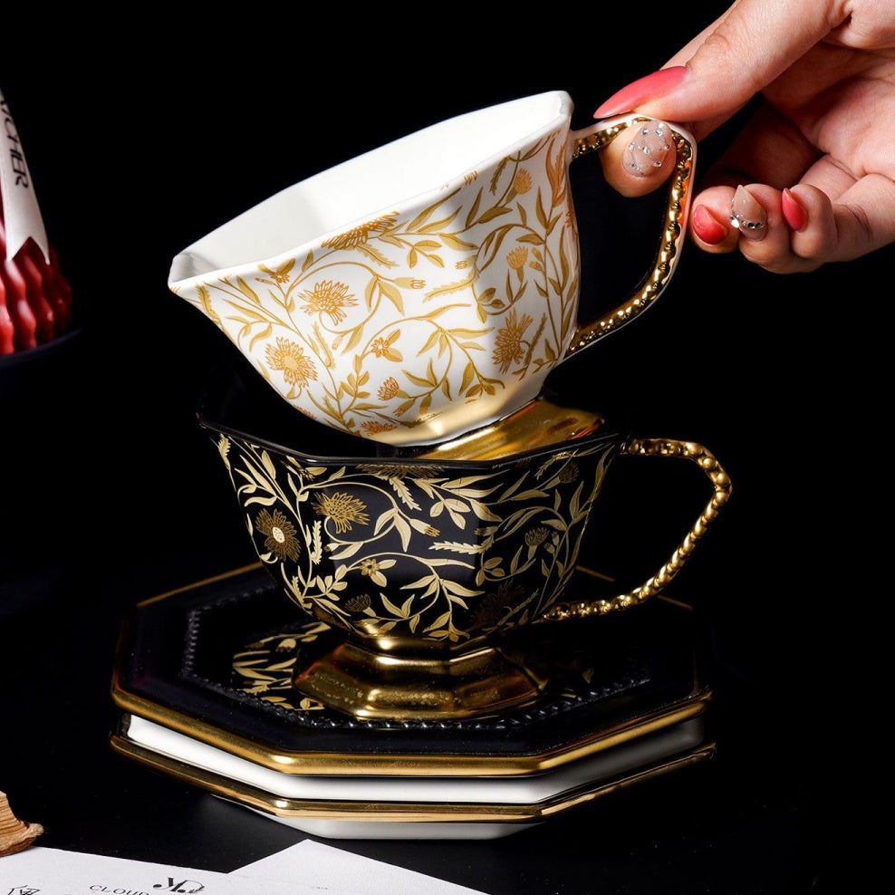 Luxury Coffee Cup & Scented Candle Gift Set