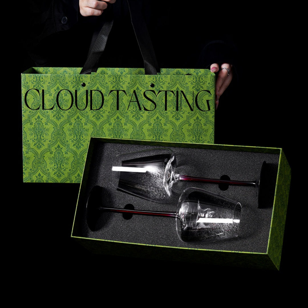 Luxury Stemmed Red Wine Glass Gift Set