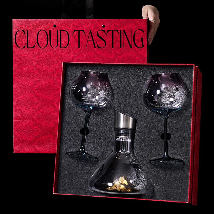 Wine Decanter & Glass Gift Set