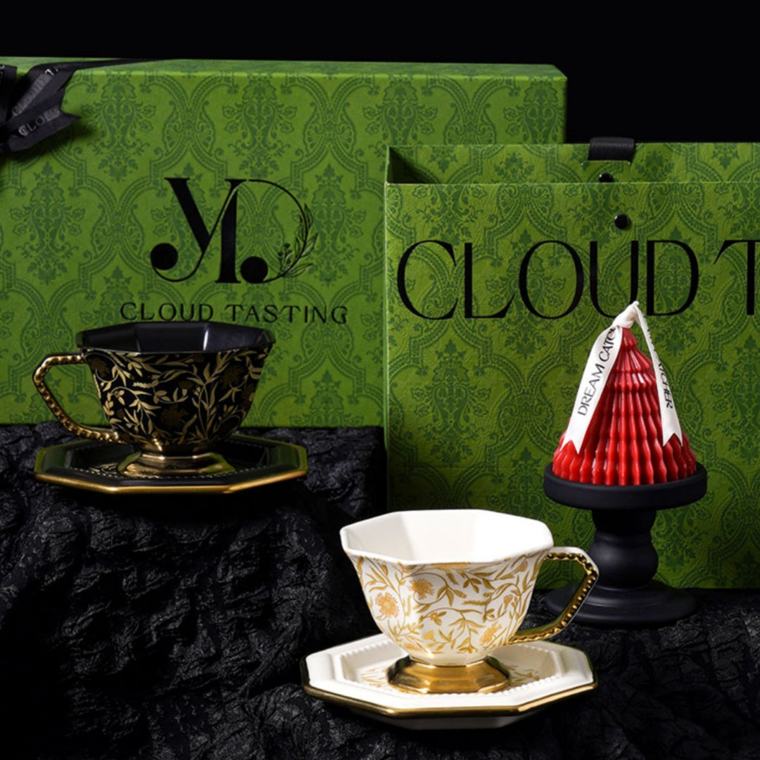 Luxury Coffee Cup & Scented Candle Gift Set
