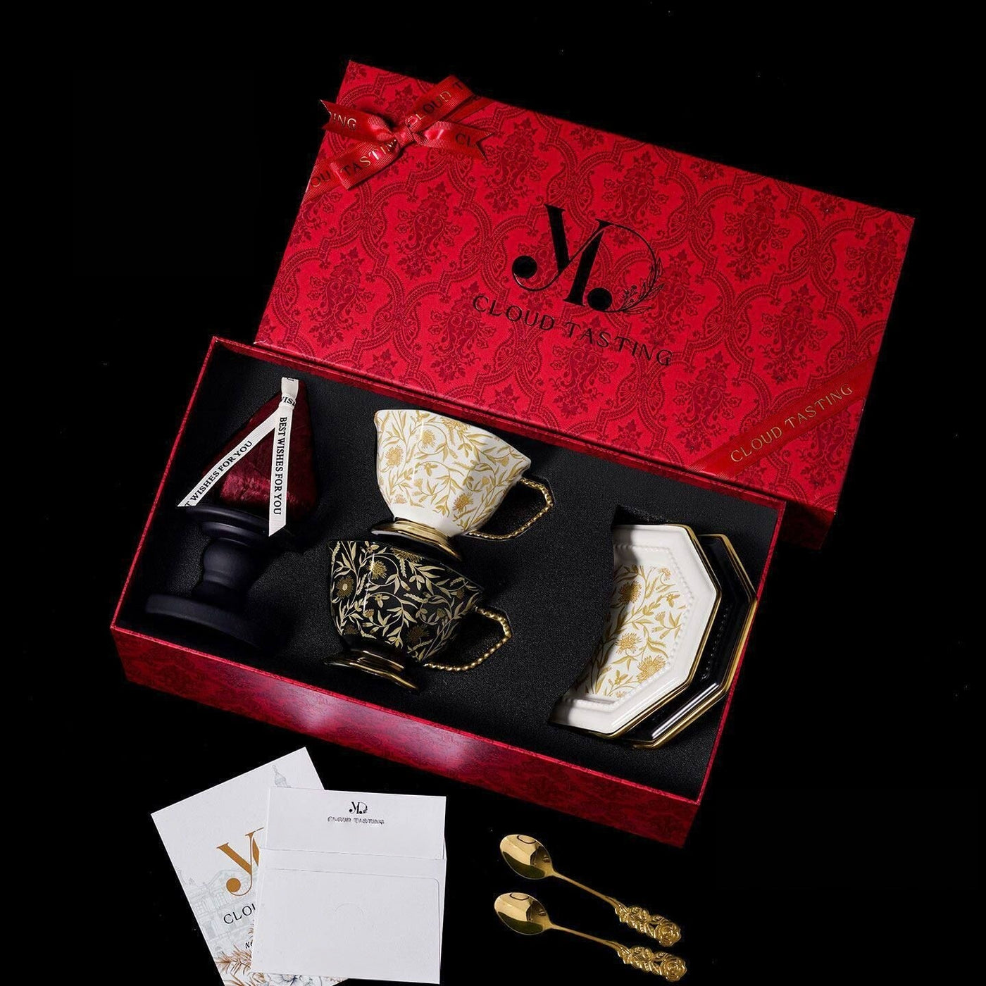 Luxury Coffee Cup & Scented Candle Gift Set